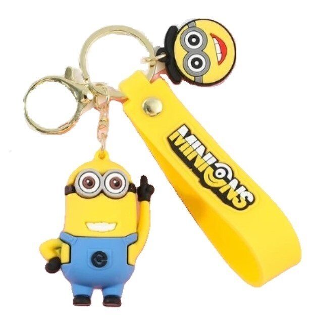 Брелок подвеска на рюкзак Minions Kevin 3D Keychain Backpack Миньоны Кевин Брелок подвеска на рюкзак Minions Kevin 3D Keychain Backpack Миньоны Кевин