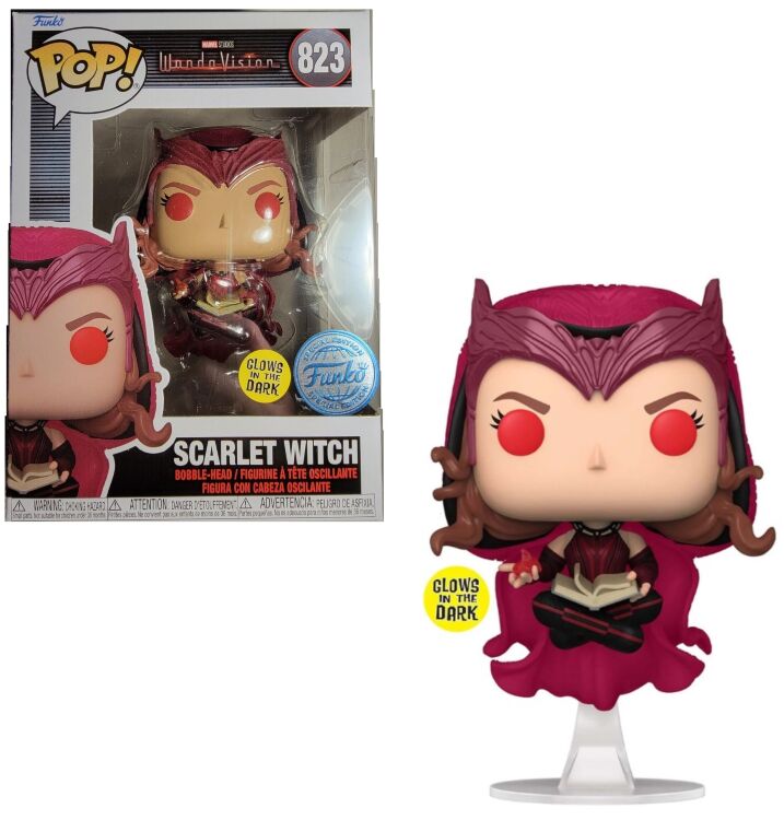 Фигурка Funko Marvel WandaVision Scarlet Witch Фанко Алая Ведьма 823 (Funko Exclusive)