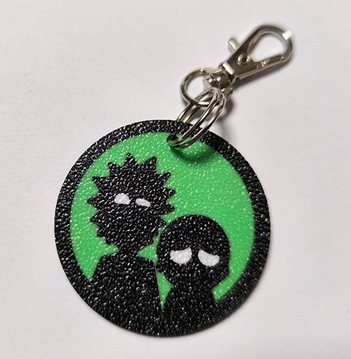 Брелок Rick and Morty keychain ABS пластик 4 см. Брелок Rick and Morty keychain ABS пластик 4 см.
