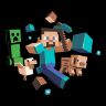 Футболка Minecraft Run Away! Glow in the Dark Youth Tee (розмір L) Футболка Minecraft Run Away! Glow in the Dark Youth Tee (розмір L)
