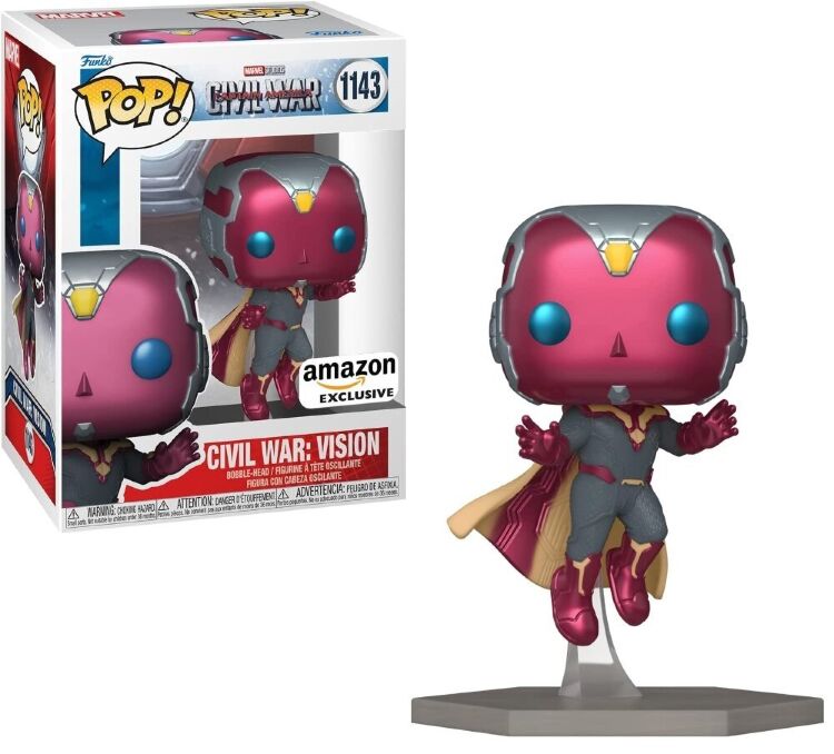 Фигурка Funko Marvel Civil War Vision Фанко Вижн Amazon Exclusive 1143 Фигурка Funko Marvel Civil War Vision Фанко Вижн Amazon Exclusive 1143