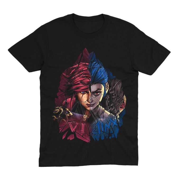 Футболка Morze League of Legends Arcane Ліга Легенд Аркан (розмір L) Футболка Morze League of Legends Arcane Ліга Легенд Аркан (розмір L)