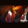 Статуэтка Harry Potter Dumbledore with Fawkes Дамблдор с Фениксом