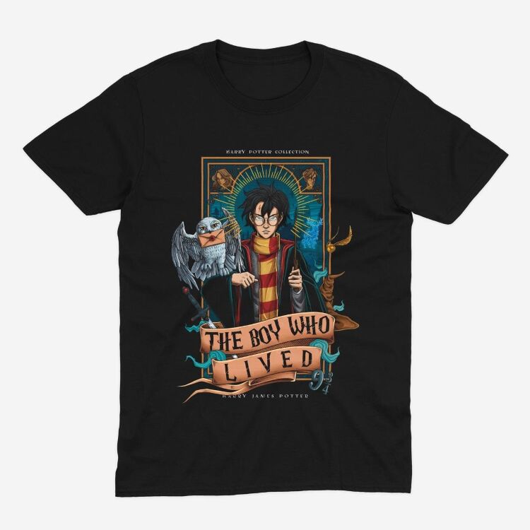 Футболка Morze Harry Potter Hedwig Гаррі Поттер Сова Букля (розмір L)