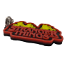 Брелок Stranger Things Дуже дивні справи Logo Keychain ABS пластик 4 см. Брелок Stranger Things Дуже дивні справи Logo Keychain ABS пластик 4 см.