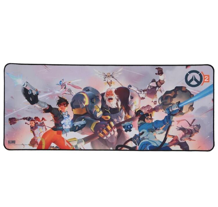 Килимок ігрова поверхня Blizzard Overwatch 2 Desk Mat Exclusive Gaming Desk Mat (90*38 cm)