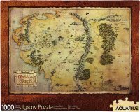Пазл Lord of the Rings AQUARIUS Hobbit Middle Earth Map Puzzle Властелин колец Карта Средиземья 1000 шт.