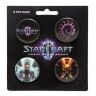 Набор Значков StarCraft II Heart of the Swarm Pin Pack
