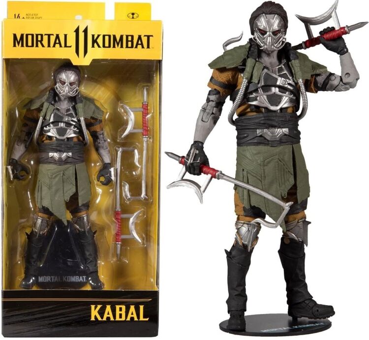 Фігурка McFarlane Mortal Kombat Kabal Action Figure 18 см. Фігурка McFarlane Mortal Kombat Kabal Action Figure 18 см.