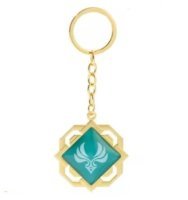 Брелок Genshin Impact Anime Keychain Геншин Імпакт метал 5 см. №2