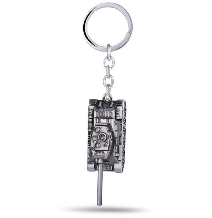 Брелок World of Tanks - танк (цвет: серебро)