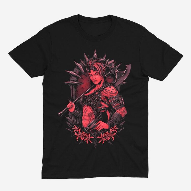 Футболка Morze Baldurs Gate Karlach Врата Балдура Карлах (размер L) Футболка Morze Baldurs Gate Karlach Врата Балдура Карлах (размер L)