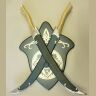 The Hobbit Legolas Fantasy Fighting Swords with Display The Hobbit Legolas Fantasy Fighting Swords with Display
