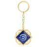 Брелок Genshin Impact Anime Keychain Геншин Импакт металл 5 см. №4