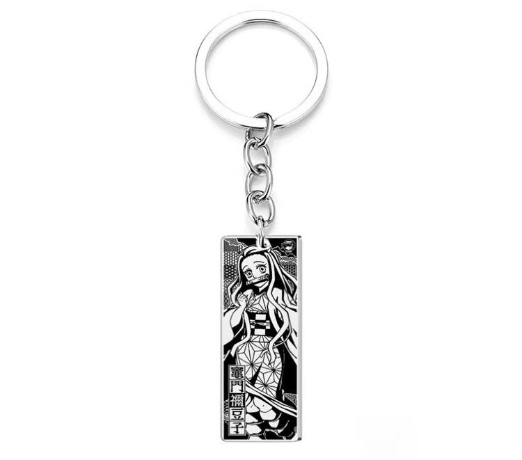 Брелок Demon Slayer Nezuko Kamado Незуко Камадо Клинок, рассекающий демонов метал
