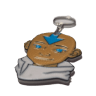 Брелок Avatar: The Last Airbender Aang Аватар на Аанг Keychain ABS пластик 4 см.