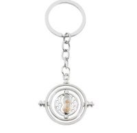 Брелок Harry Potter Time Turner Keychain Маховик времени Гарри Поттер серебряный