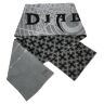 Шарф Diablo Knitted Scarf - Grey Диабло 214*33 см