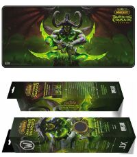 Коврик игровая поверхность Blizzard World Of Warcraft Gaming Desk Mat Burning Crusade Illidan XL Иллидан (90*42 cm)