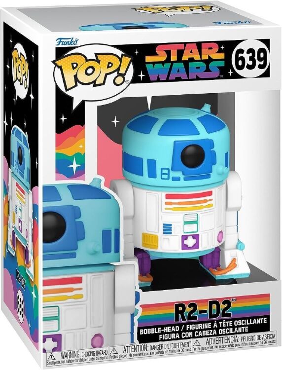Фигурка Funko Star Wars: Pride 2023 - R2-D2 Фанко Звёздные войны Р2-Д2 639 Фигурка Funko Star Wars: Pride 2023 - R2-D2 Фанко Звёздные войны Р2-Д2 639