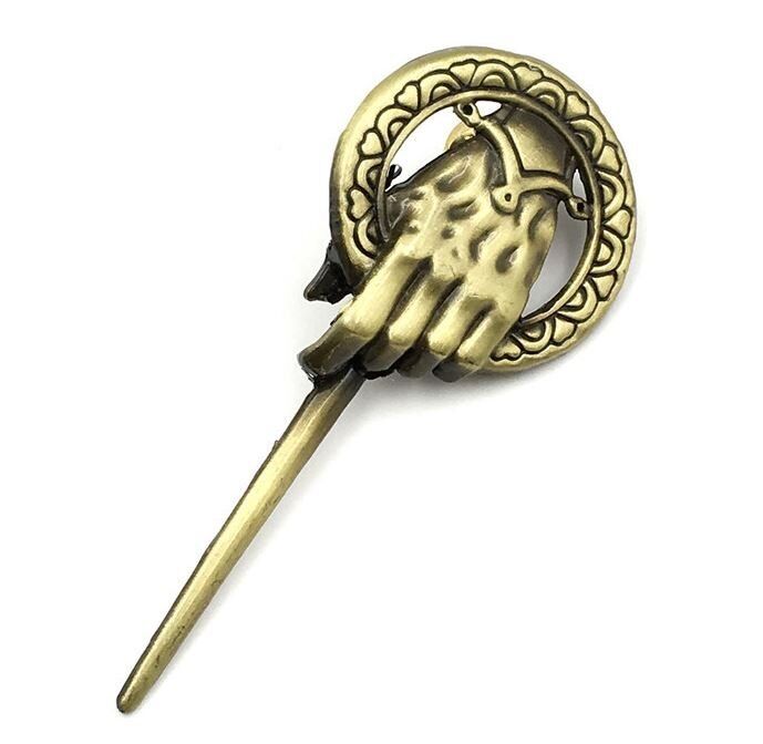 Значок брошка Правиці Game of Thrones the Hand Of The King (бронза) 7 см Значок брошка Правиці Game of Thrones the Hand Of The King (бронза) 7 см