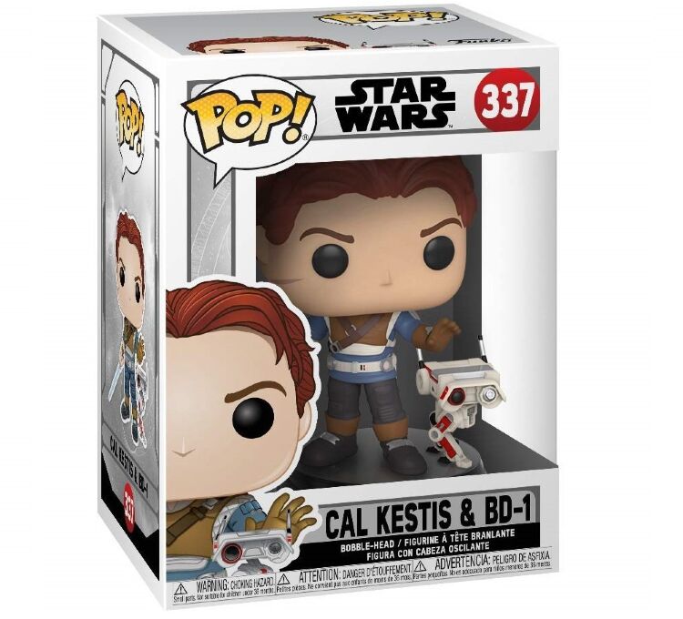 Фигурка Funko Pop! Games: Jedi Fallen Order Cal Kestis with BD-1