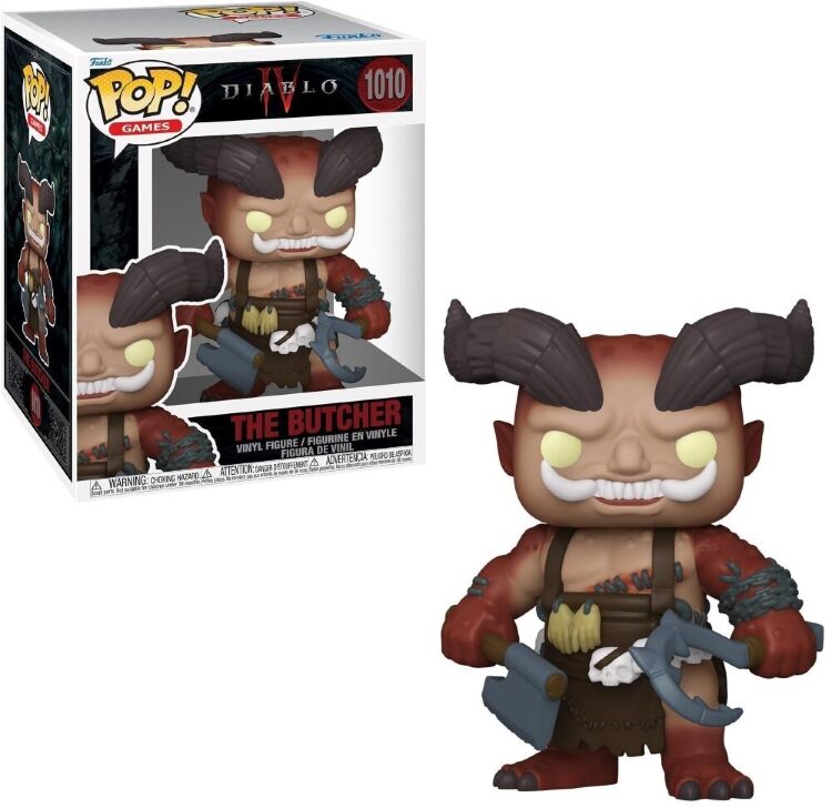 Фігурка Funko Games: Diablo 4 The Butcher Фанко Діабло М`ясник 1010 Фігурка Funko Games: Diablo 4 The Butcher Фанко Діабло М`ясник 1010