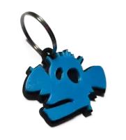 Брелок League of Legends Arcane Ліга Легенд Logo 2 Keychain ABS пластик 4 см.