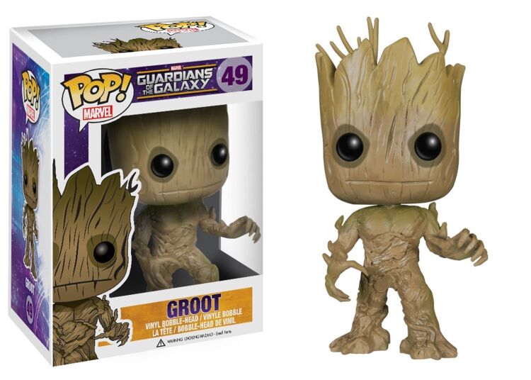 Фігурка Guardians of the Galaxy Groot Pop! Vinyl Bobble Head Figure Фігурка Guardians of the Galaxy Groot Pop! Vinyl Bobble Head Figure