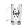 Кружка Skyrim Dragon Symbol Glass stein Кружка Skyrim Dragon Symbol Glass stein