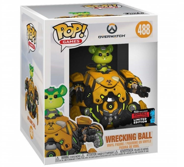 Фігурка Overwatch Funko POP! - Toxic Wrecking Ball 6 "