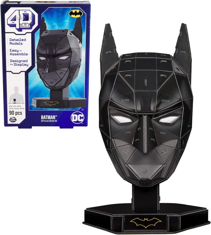 Пазл 4D Build DC Batman Puzzle Model Kit 3D картон Бетмен 90 шт. Пазл 4D Build DC Batman Puzzle Model Kit 3D картон Бетмен 90 шт.