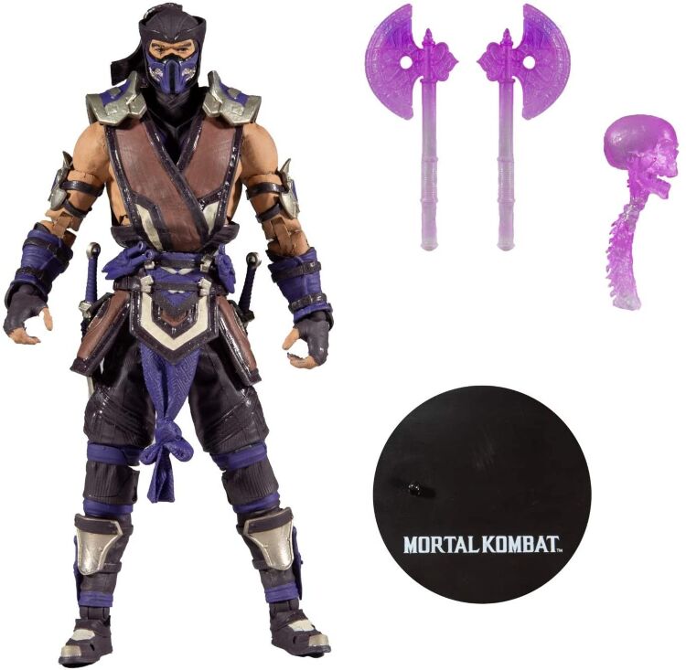 Фигурка McFarlane Toys Mortal Kombat Sub Zero (Winter Purple Variant) Action Figure Фигурка McFarlane Toys Mortal Kombat Sub Zero (Winter Purple Variant) Action Figure
