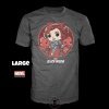 Футболка Funko Marvel Black Widow Collector Corps T-Shirt фанко Чёрная вдова (размер L)