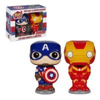 Солонка /Перечниця Funko Pop! Captain America and Iron Man Salt N Pepper Shakers