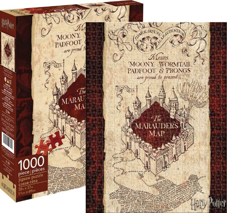 Пазл Гаррі Поттер Aquarius Harry Potter Marauders Map Puzzle (1000 Piece) Пазл Гаррі Поттер Aquarius Harry Potter Marauders Map Puzzle (1000 Piece)