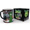 Теплова гуртка хамелеон Rick and Morty. Heat Change Mugs - Pickle Rick GB eye