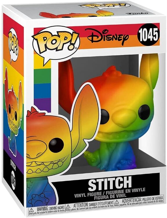 Фігурка Funko Pop Disney: Pride Stitch (Rainbow) Стич фанко 1045 Фігурка Funko Pop Disney: Pride Stitch (Rainbow) Стич фанко 1045