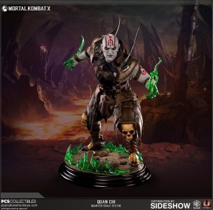 Mortal Kombat Polystone Statue Sideshow Quan Chi 42
