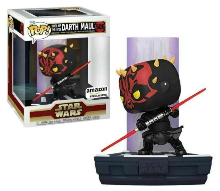 Фигурка Funko Star Wars Duel of The Fates - Darth Maul (Amazon Exclusive) Фанко Дарт Мол 506 Фигурка Funko Star Wars Duel of The Fates - Darth Maul (Amazon Exclusive) Фанко Дарт Мол 506