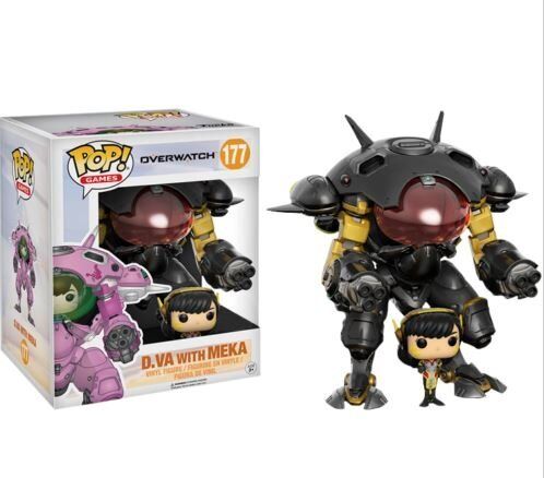 Фигурка Overwatch Funko Pop! Vinyl Carbon Fiber D.Va and MEKA Buddy (Blizzard Exclusive) Фигурка Overwatch Funko Pop! Vinyl Carbon Fiber D.Va and MEKA Buddy (Blizzard Exclusive)