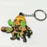 Брелок 3D Овервотч Overwatch Двухсторонний Объемный Orisa