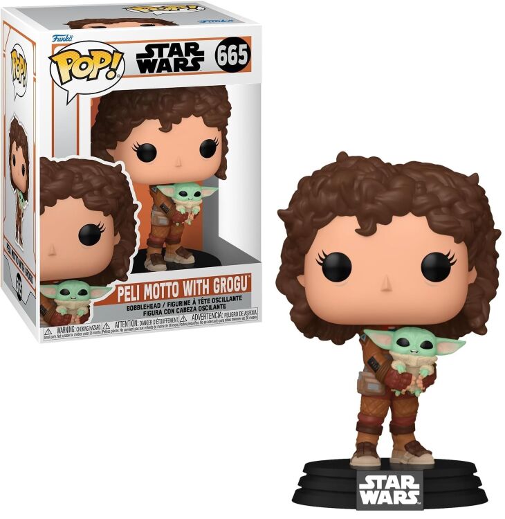 Фигурка Funko Star Wars Mandalorian Peli Motto with Grogu Фанко Мандалорец Пели с Грогу 665 Фигурка Funko Star Wars Mandalorian Peli Motto with Grogu Фанко Мандалорец Пели с Грогу 665