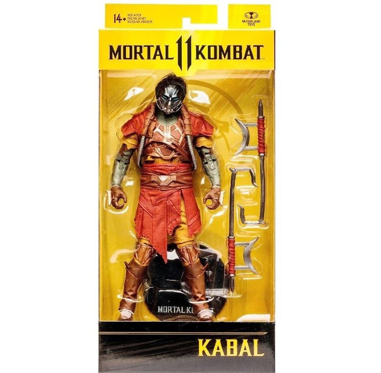 Фігурка McFarlane Toys Mortal Kombat Kabal Action Figure 18 см. (примят.бокс) Фігурка McFarlane Toys Mortal Kombat Kabal Action Figure 18 см. (примят.бокс)