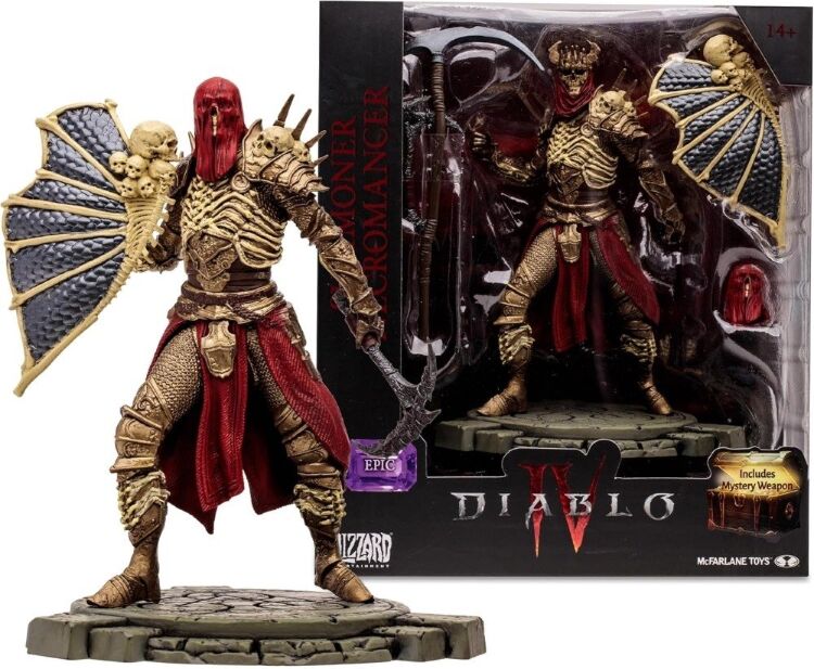 Фігурка McFarlane Diablo IV Summoner Necromancer Epic Figure Діабло Некромант 20 см. Фігурка McFarlane Diablo IV Summoner Necromancer Epic Figure Діабло Некромант 20 см.