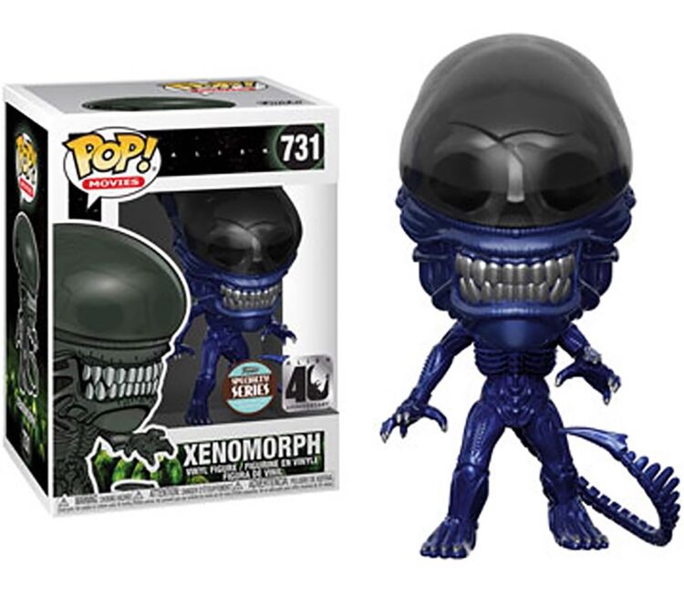 Фигурка Funko Alien 40th Anniversary: Xenomorph (Чужой) Blue Metallic Figure Фигурка Funko Alien 40th Anniversary: Xenomorph (Чужой) Blue Metallic Figure