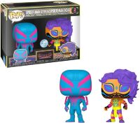 Фигурка Funko Marvel Spider-Man 2099 & Spider-Man India (Black Light) 2-Pack Человек Паук Фанко