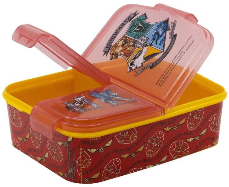 Ланчбокс Harry Potter School Shield Multi Compartment Sandwich Box Гаррі Поттер Ланчбокс Harry Potter School Shield Multi Compartment Sandwich Box Гаррі Поттер