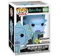 Фигурка Фанко Рик и Морти Funko Pop! Rick and Morty Hologram Rick Clone Amazon Exclusive