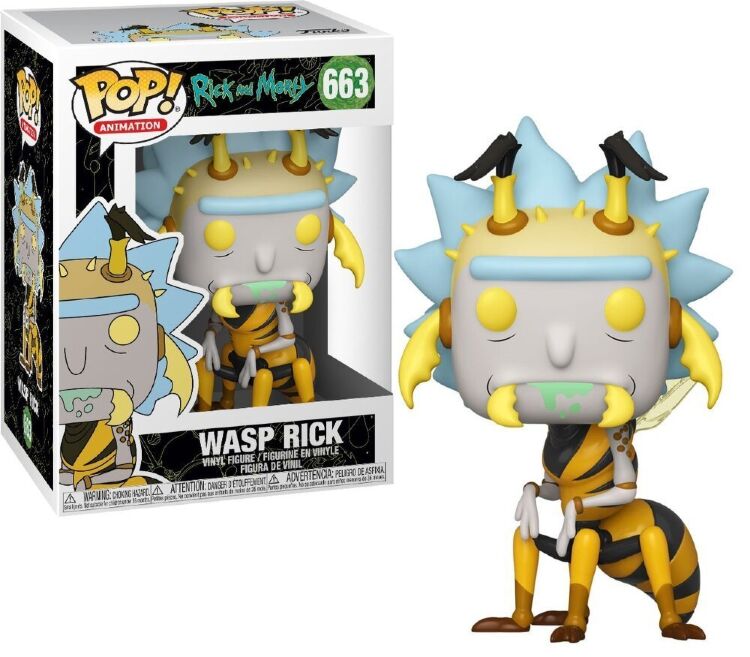 Фігурка фанк Рік і Морті Funko Pop! Rick and Morty - Wasp Rick Фігурка фанк Рік і Морті Funko Pop! Rick and Morty - Wasp Rick